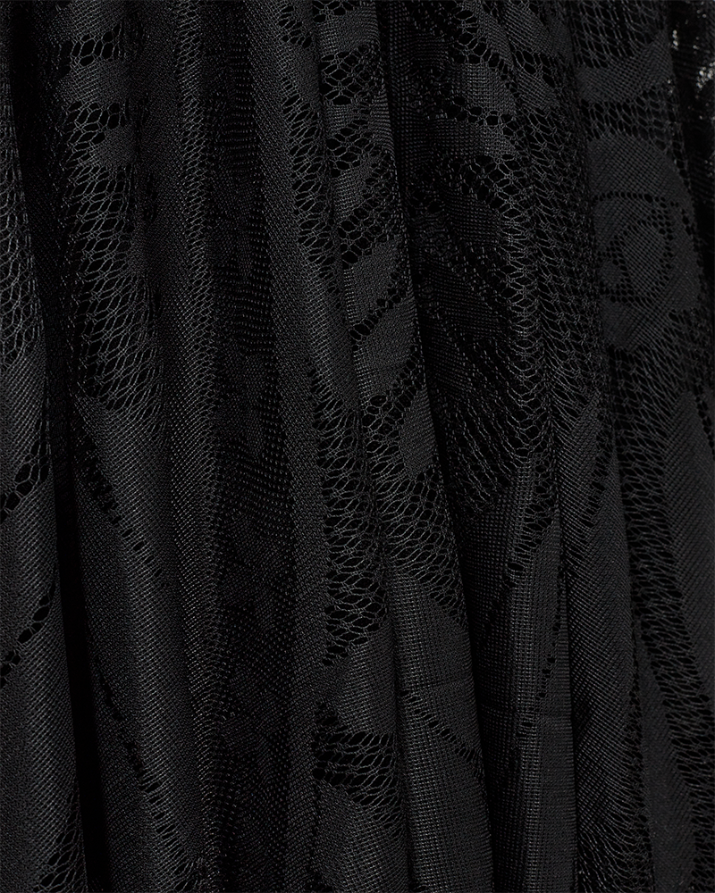 FQLALLY - SKIRT - BLACK