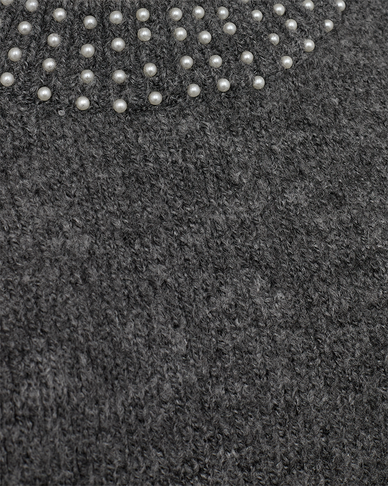 FQPEARL - PULLOVER - GREY