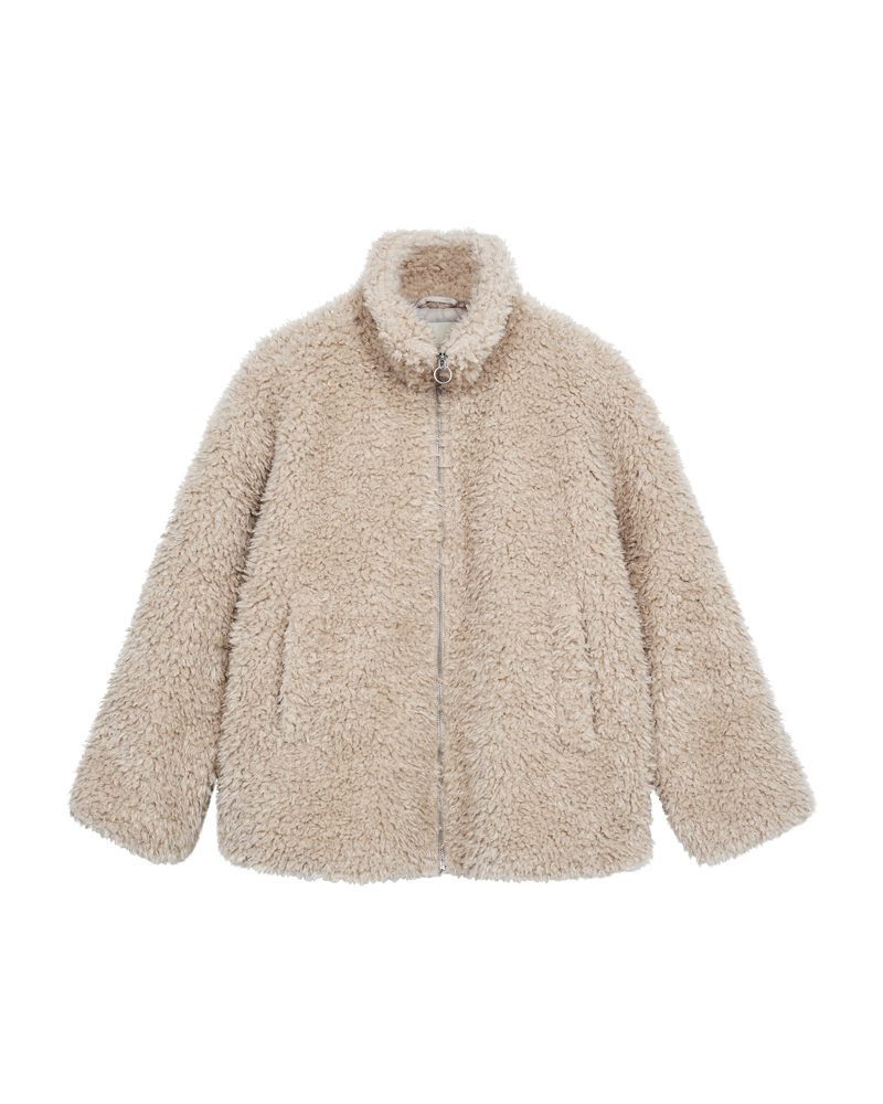 Fqsleepy - faux bontjack - beige