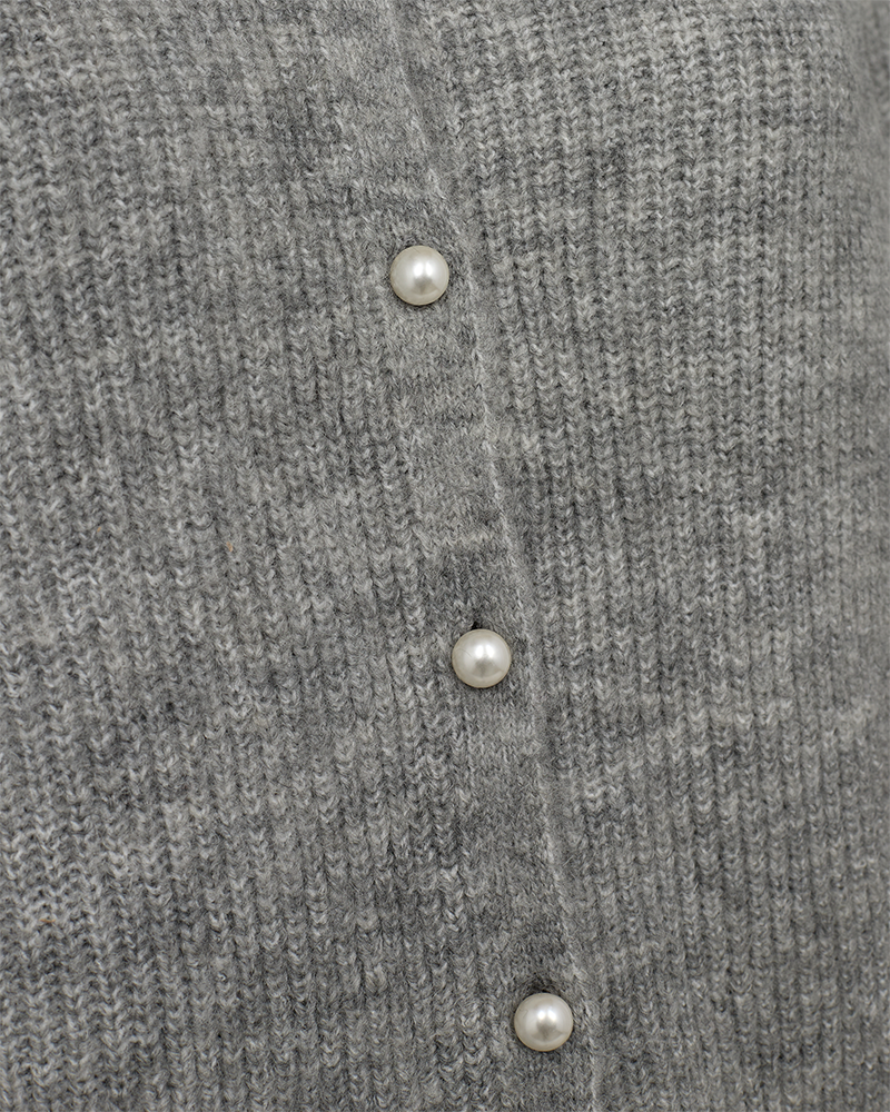 FQPEARL-CARDIGAN - GREY