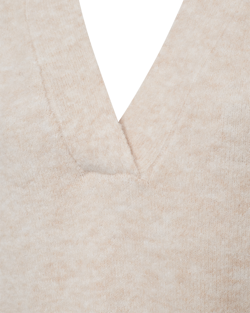 Fqgrsevalin - pullover - beige