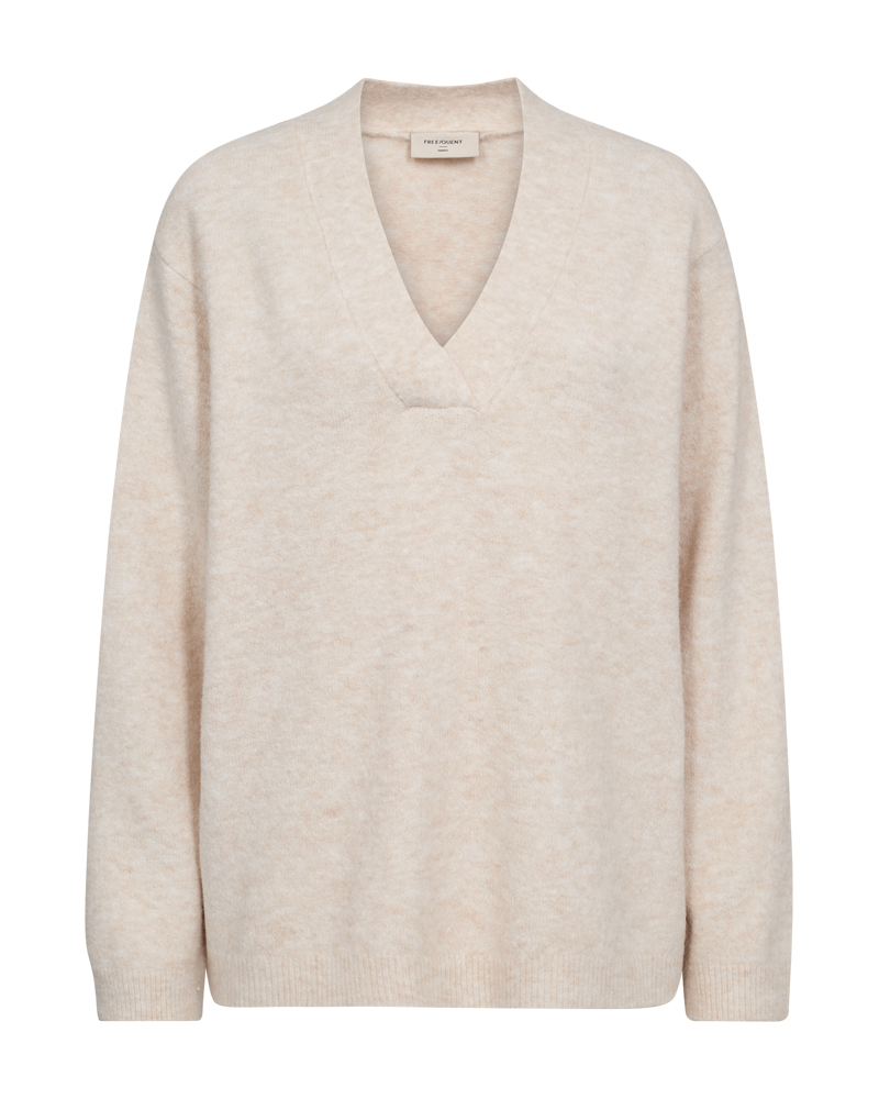 Fqgrsevalin - pullover - beige