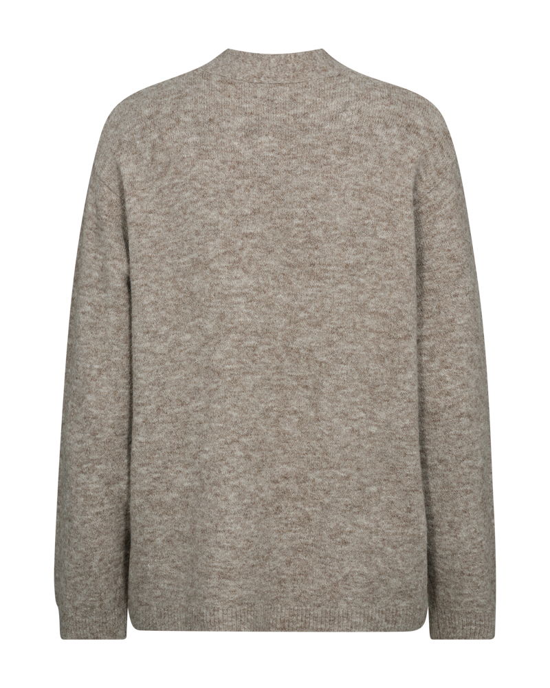 Fqgrsevalin - pullover - bruin