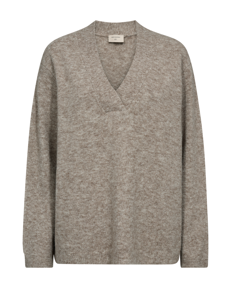 Fqgrsevalin - pullover - bruin