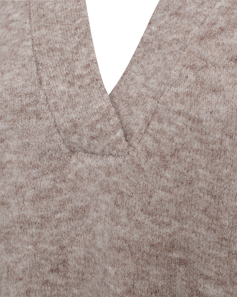 Fqgrsevalin - pullover - beige
