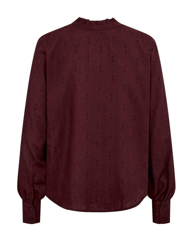 Fqraya - shirt - bordeaux
