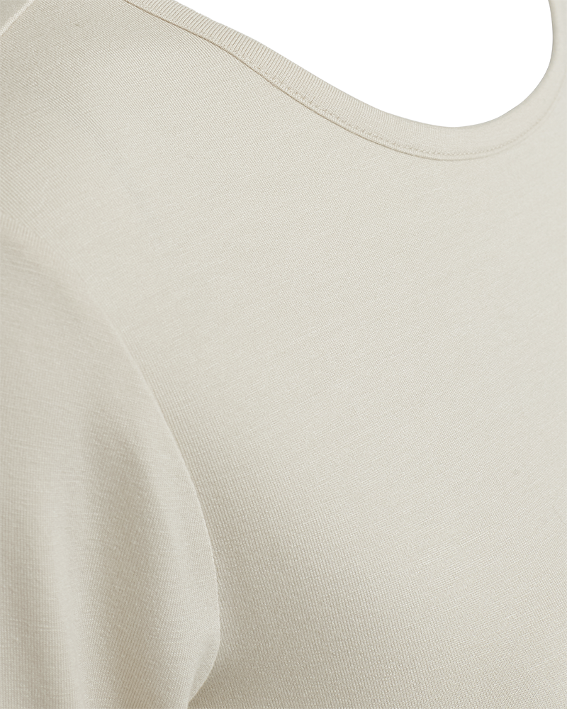 FQLIANA - LONG-SLEEVED T-SHIRT - BEIGE