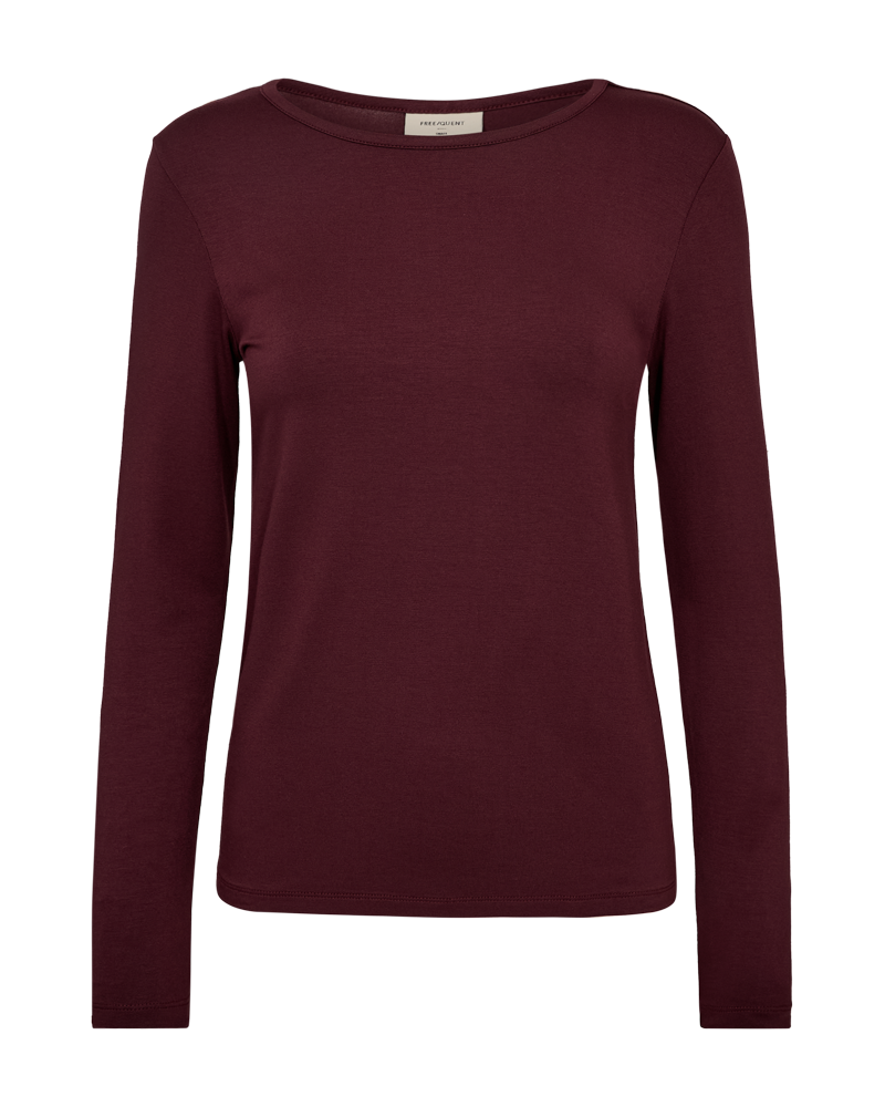 FQLIANA - T -shirt met lange mouwen - Bordeaux
