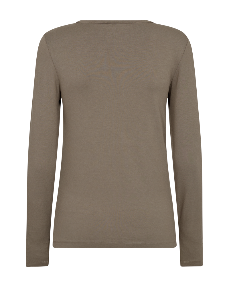 FQLIANA - Langärmliges T -shirt - Brown