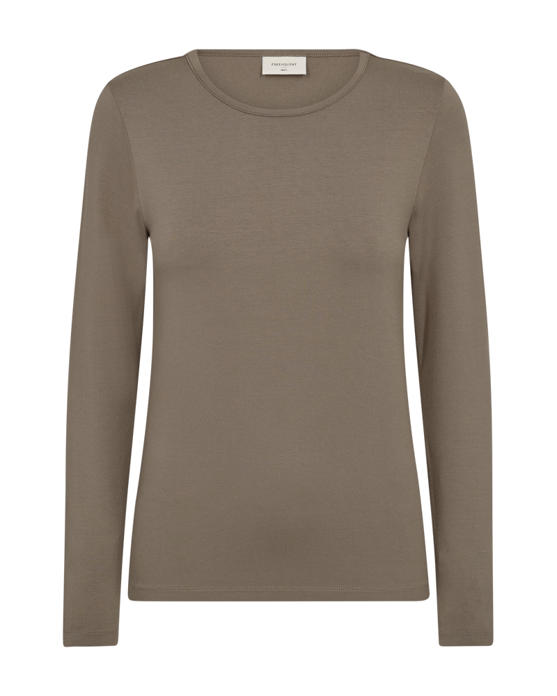 FQLIANA - Langärmliges T -shirt - Brown