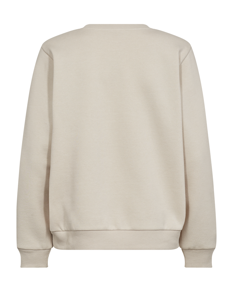 FQKAMELA - PULLOVER - GREY AND WHITE