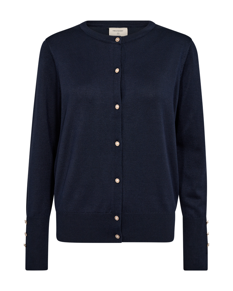 FQKATIE - CARDIGAN - BLUE