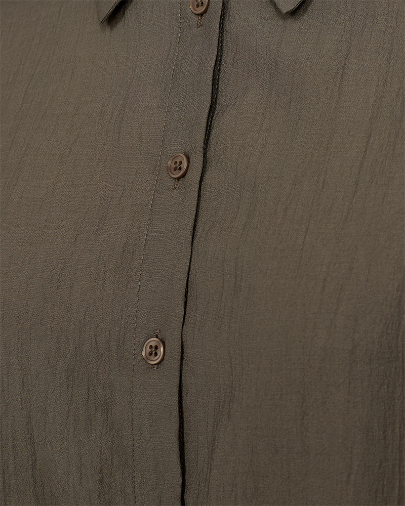FQELODIE-  SHIRT - BROWN