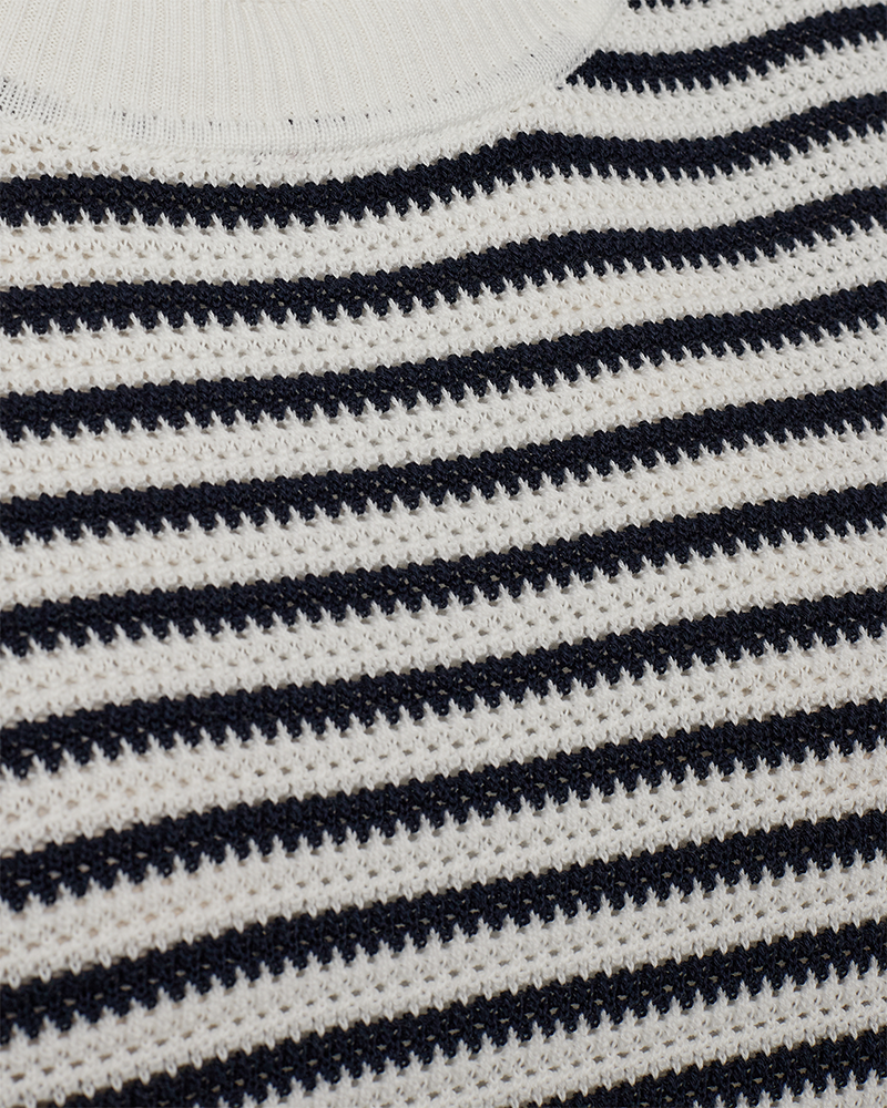 FQDODO - PULLOVER - BLUE AND WHITE