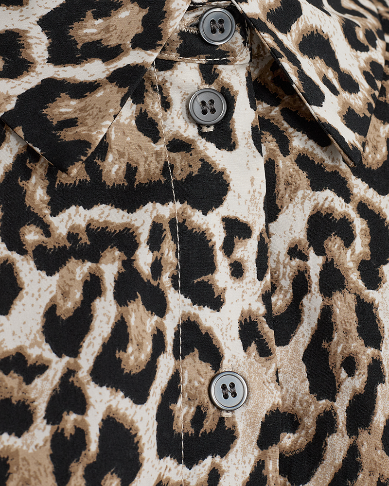 FQMALAY - SHIRT - LEOPARD