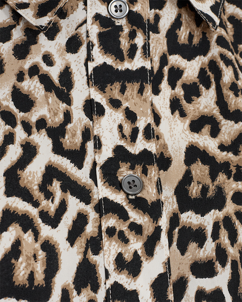 FQMALAY - DRESS - LEOPARD