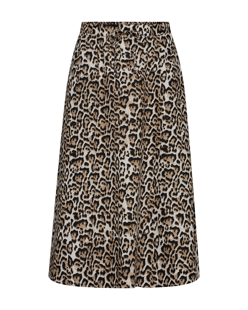 FQMALAY - SKIRT - LEOPARD