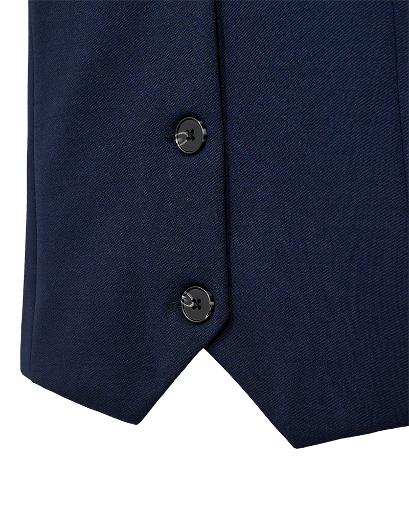 FQNANNI - WAISTCOAT - BLUE