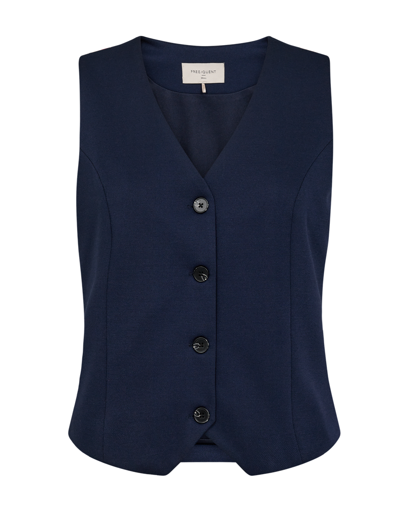 FQNANNI - WAISTCOAT - BLUE
