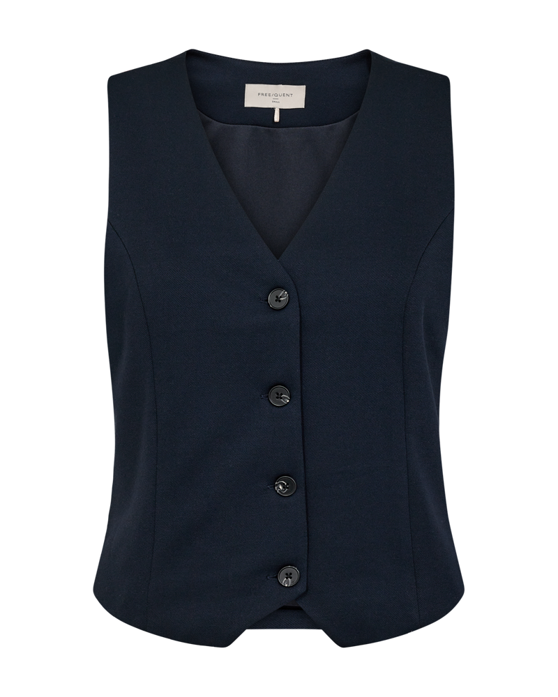 FQNANNI - WAISTCOAT - BLUE