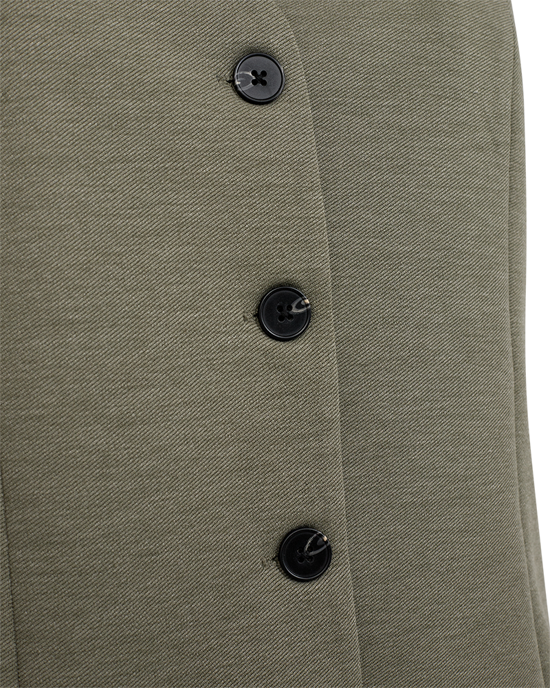 FQNANNI - WAISTCOAT - GREEN