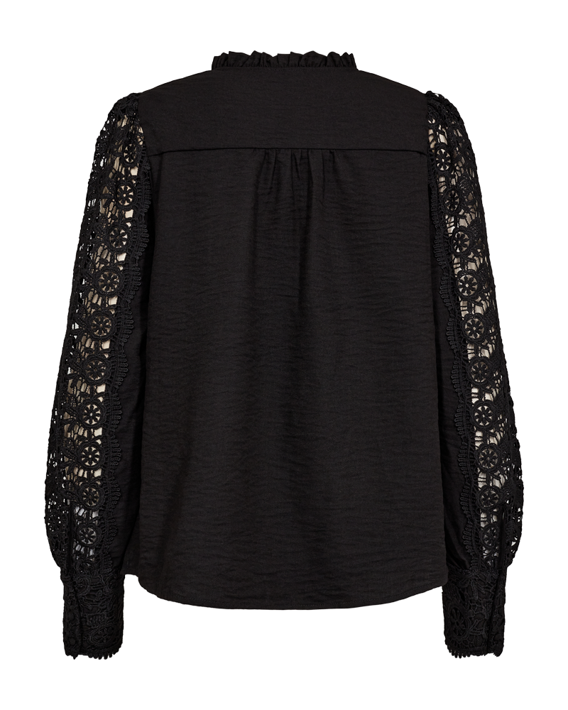 FQESSA - BLOUSE - BLACK