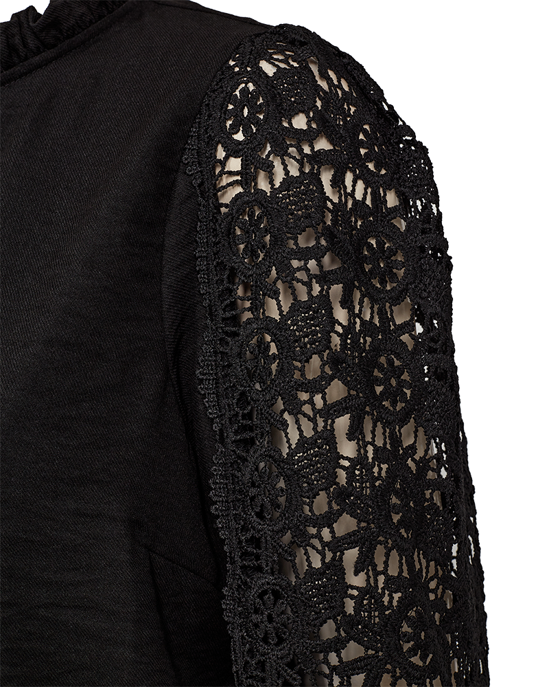 FQESSA - BLOUSE - BLACK