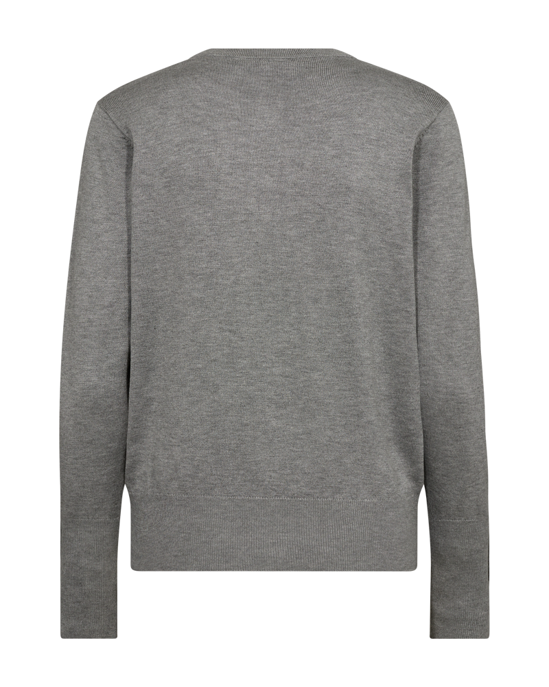 FQKATIE - CARDIGAN - GREY
