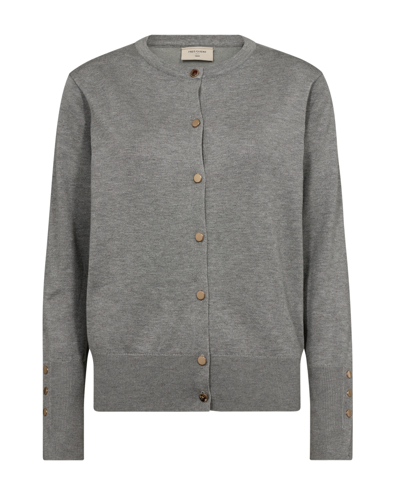 FQKATIE - CARDIGAN - GREY