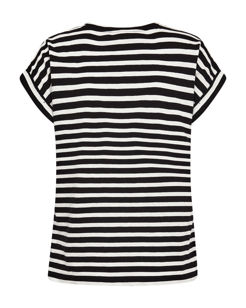 FQVIVA - T-SHIRT - WHITE AND BLACK
