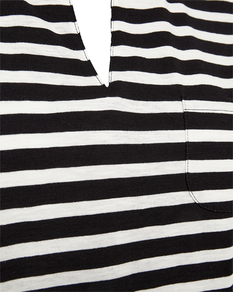 FQVIVA - T-SHIRT - WHITE AND BLACK