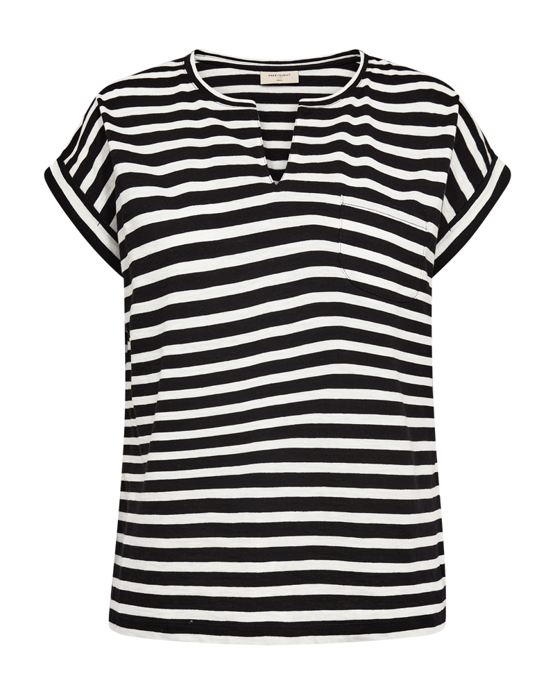 FQVIVA - T-SHIRT - WHITE AND BLACK