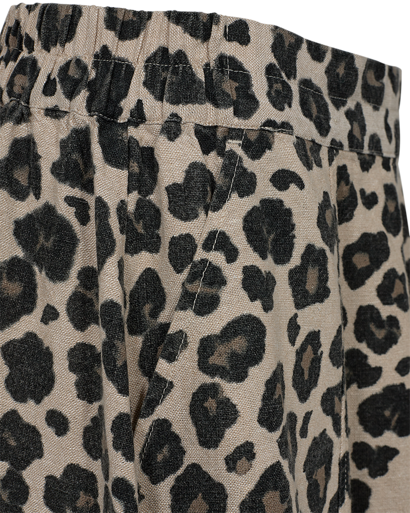FQLAVISCO - MAXI SKIRT - BEIGE AND BLACK