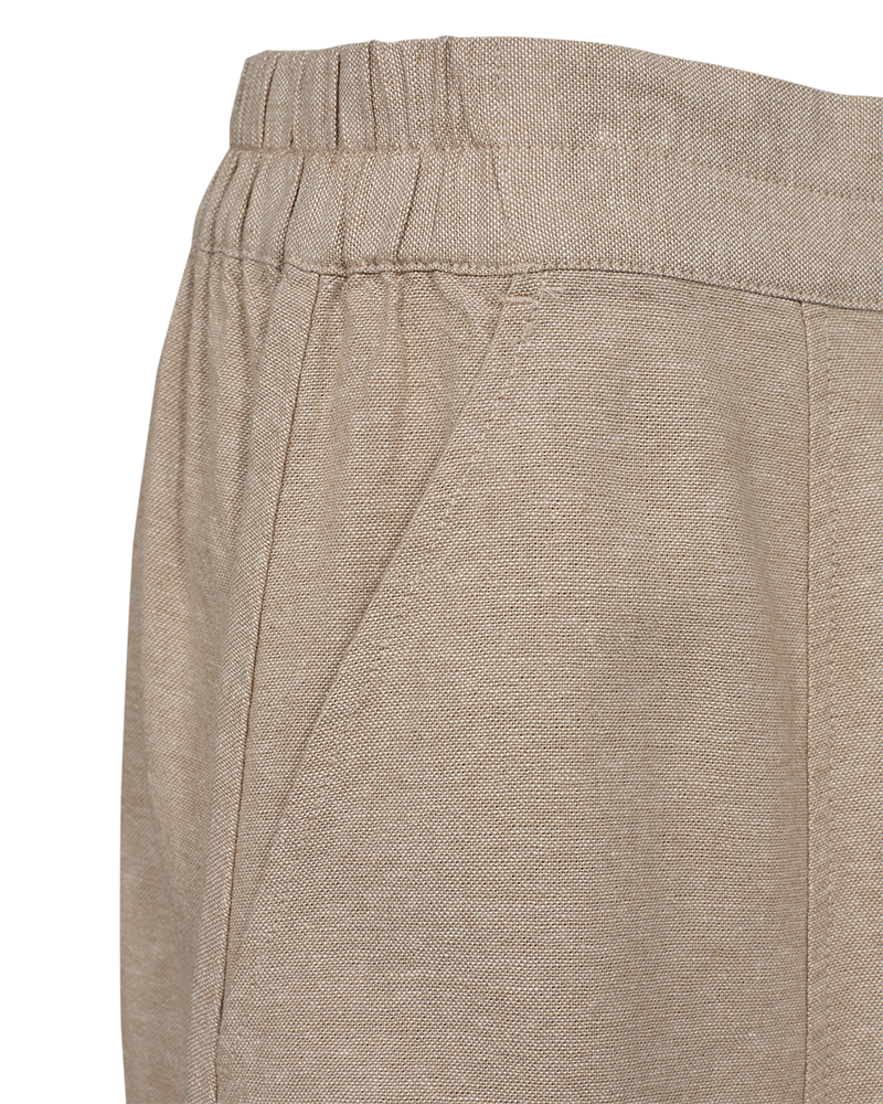 FQLAVA - LINEN SKIRT - BEIGE