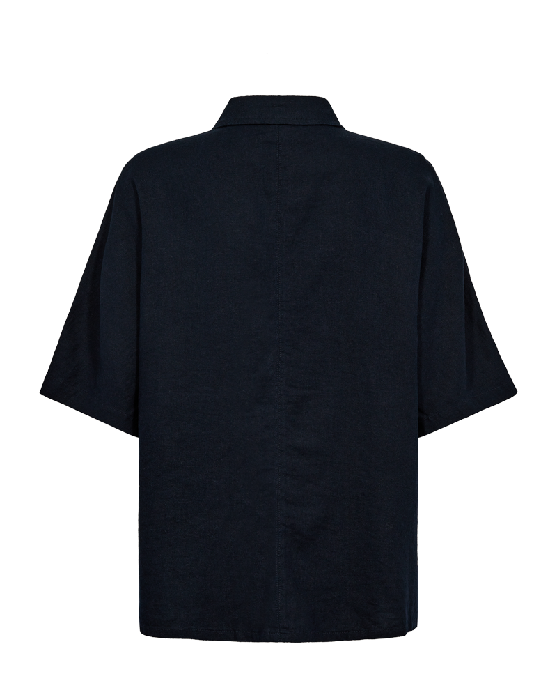 Fqlava - linnen shirt - blauw