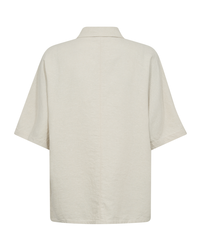 FQLAVA - LINENSHIRT - BEIGE