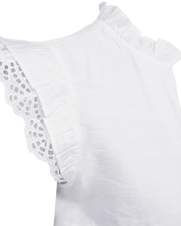 BayBee slanting frill blouse white美品⑅◡̈* Valencia Satin Ruffle Cropped Blouse – Sugarlips