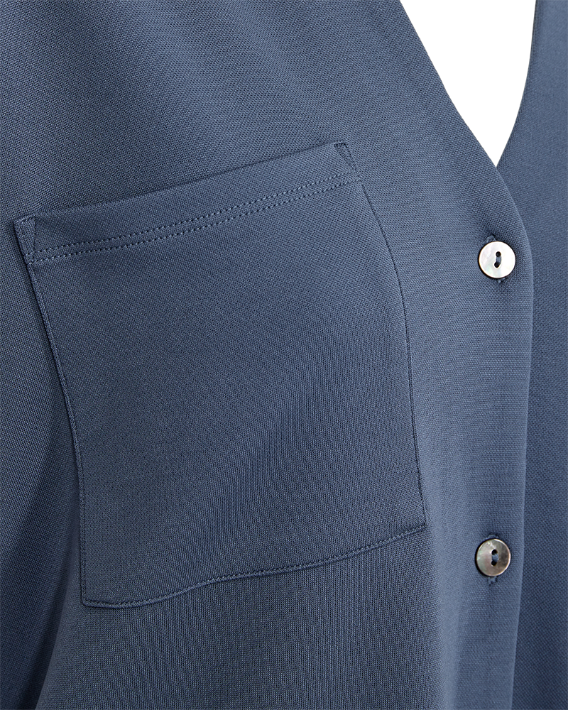 FQRUE - BLOUSE - BLUE
