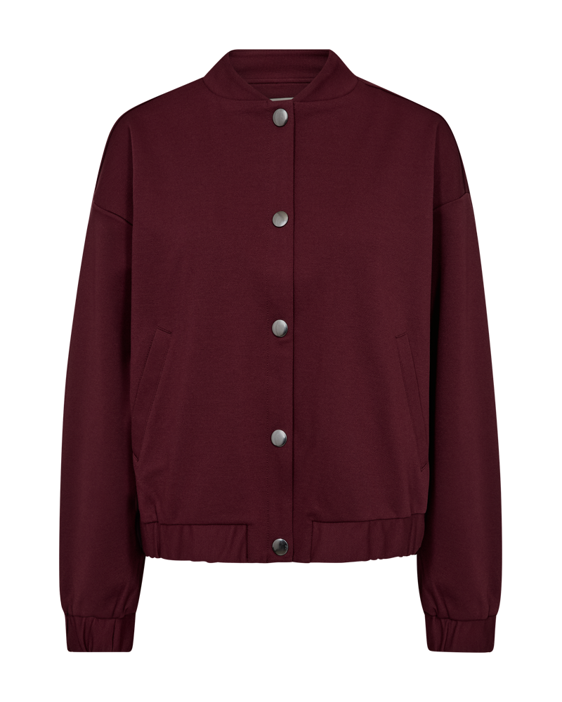 FQNAYA - Bomber Jacket - Bordeaux