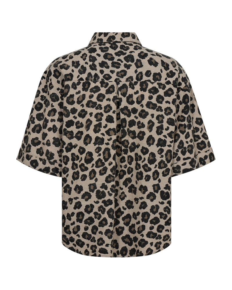 FQLAVISCO - SHORT-SLEEVED SHIRT - LEOPARD