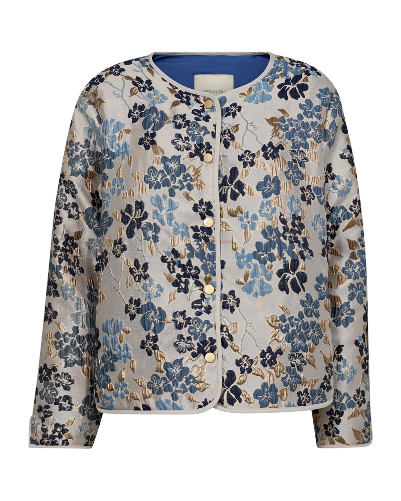 FQFLORA-JACKET - BEIGE,BLUE