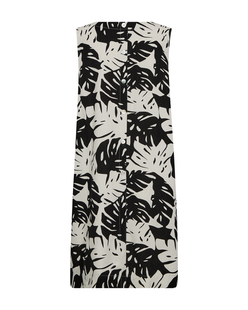 FQLAVISCO - FLORAL DRESS - BEIGE