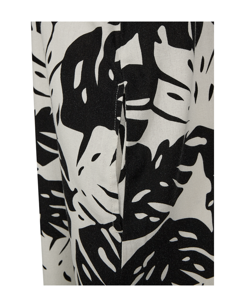 FQLAVISCO - FLORAL DRESS - BEIGE