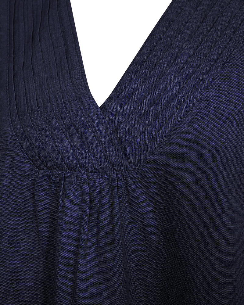 Fqlava - linnenjurk - blauw
