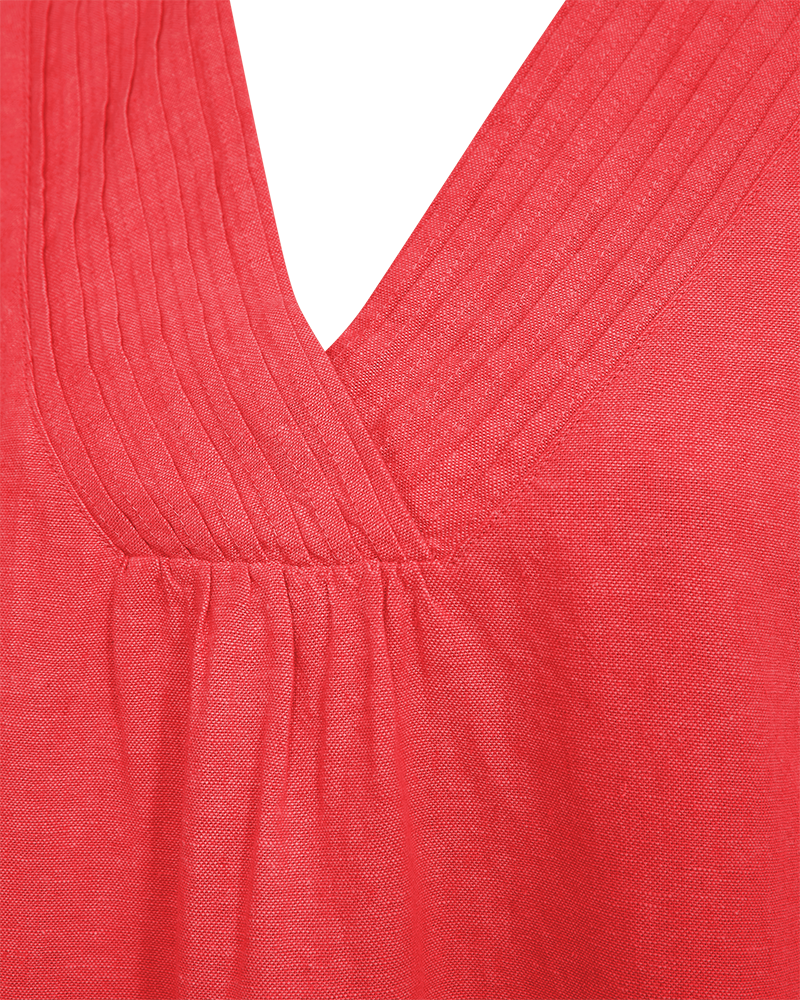 Fqlava - linnenjurk - rood