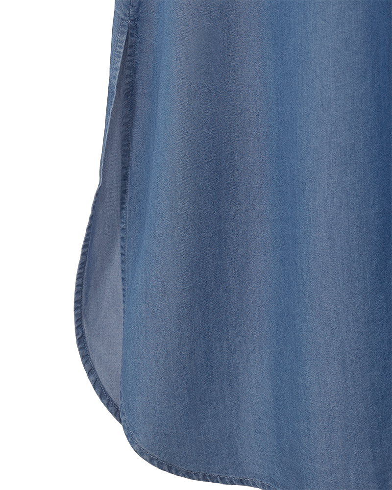 Fqcarly - rok met denim -look - blauw
