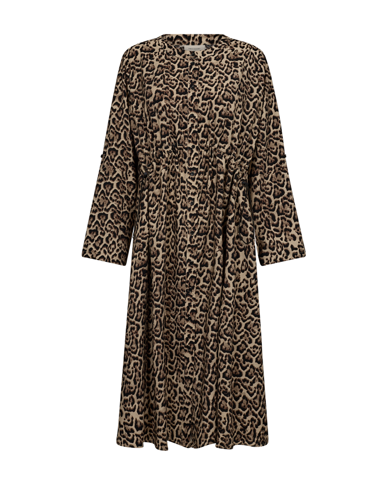 FQABY - DRESS - BEIGE,BLACK