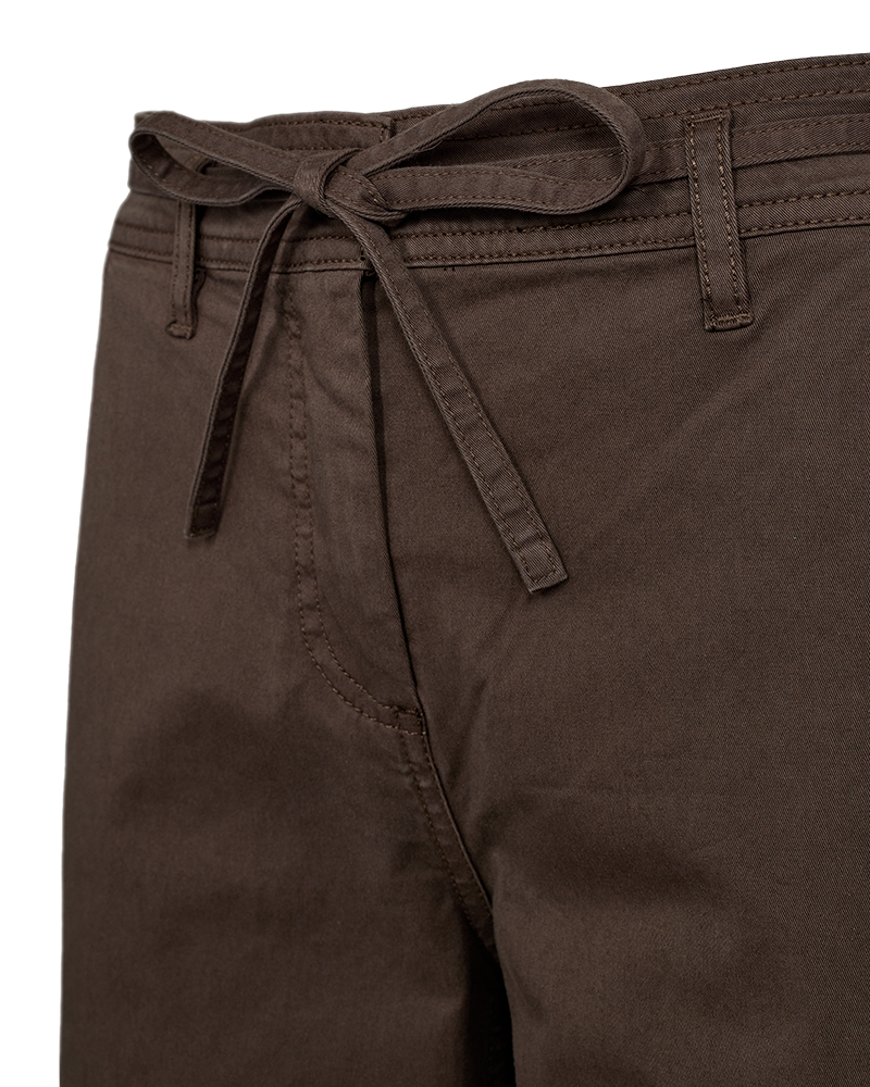 FQINGA - PANTS - BROWN