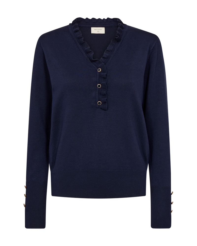 FQKATIE - PULLOVER - BLUE