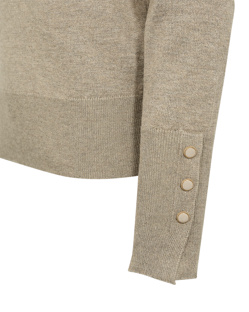 FQKATIE - PULLOVER - BEIGE